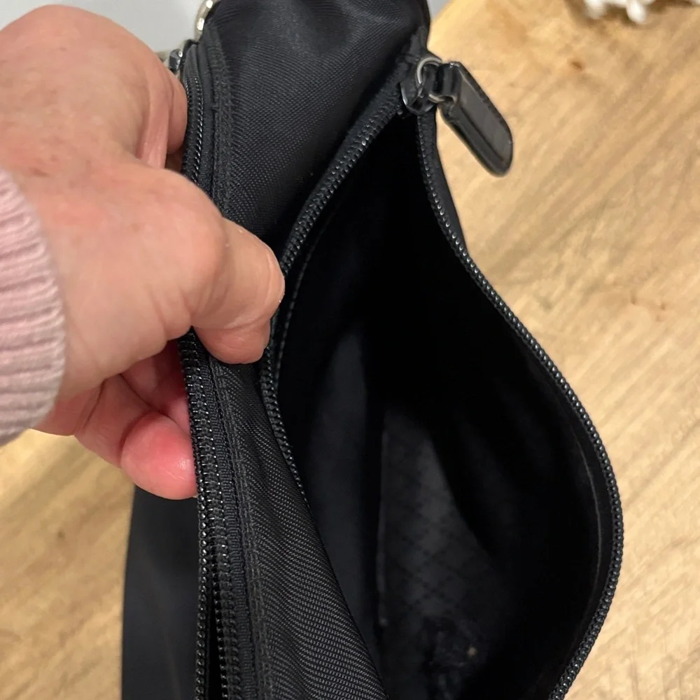 GUCCI VINTAGE Bamboo Nylon Bag EVC
